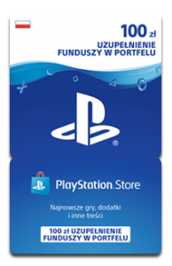 Karta przedpłacona PlayStation Network 100 zł