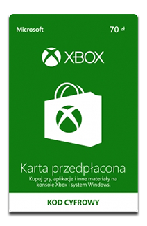 Karta przedpłacona Xbox 70 zł