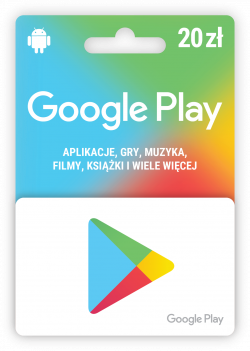 Karta Upominkowa Google Play 20 Zl Filesshop Sprzedaz Kart Przedplaconych